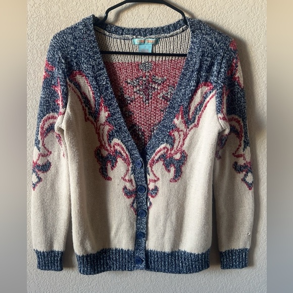 Flying Tomato Vintage Style Cardigan. - Picture 2 of 4